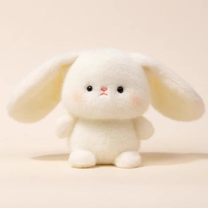 peluche lapin beige coton mignonne cadeau enfant
