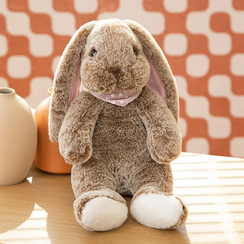 peluche lapin brun doux coton apaisant rassurant sommeil enfant