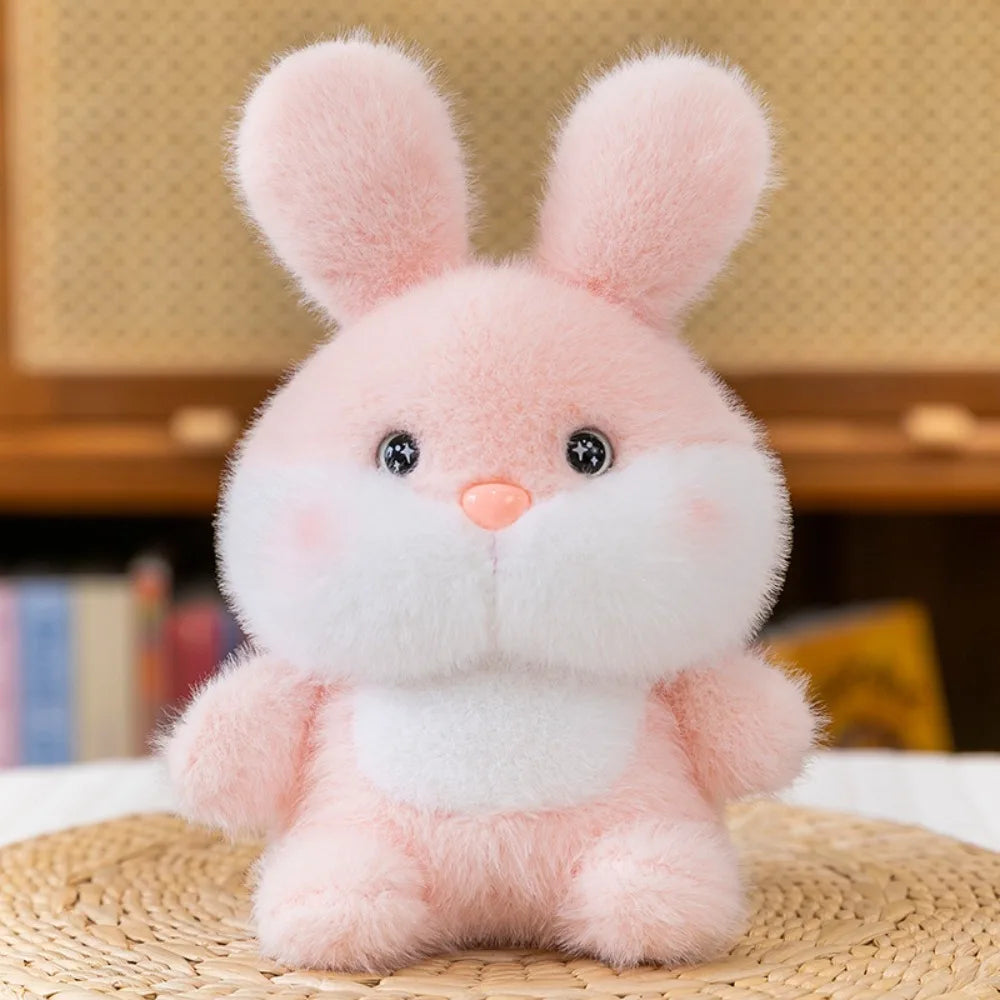 peluche lapin rose coton douce apaisante rassurante sommeil enfant