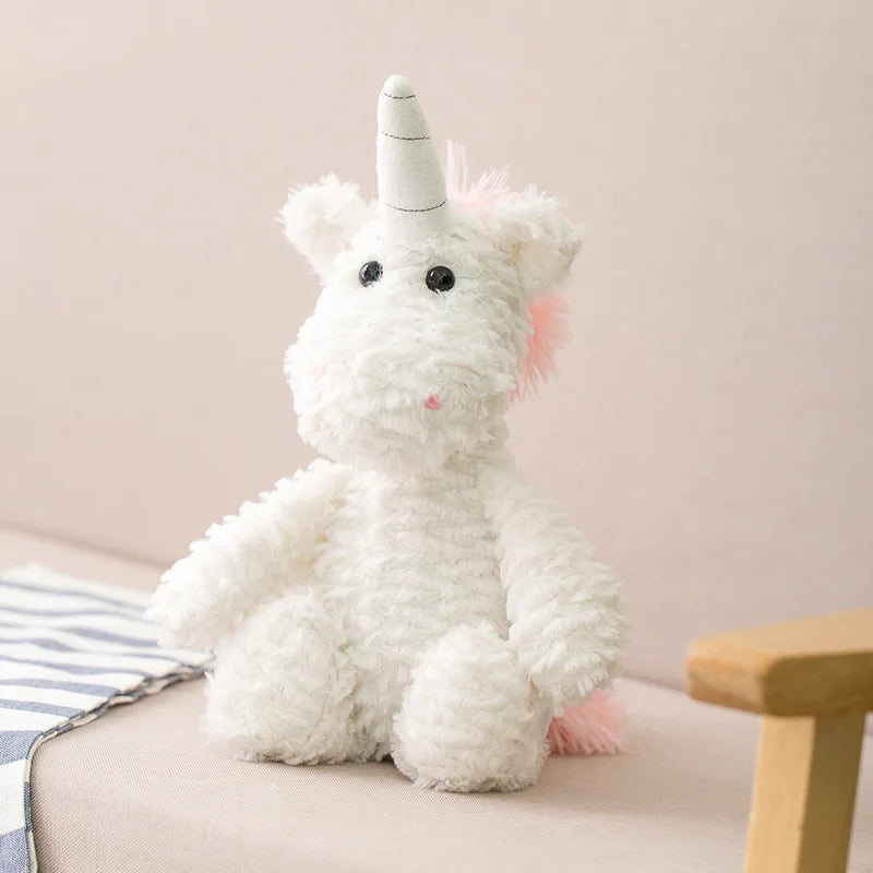 peluche licorne blanche apaisante rassurante sommeil enfant