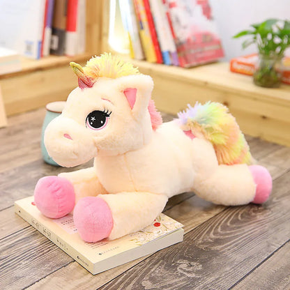 peluche licorne rose douce