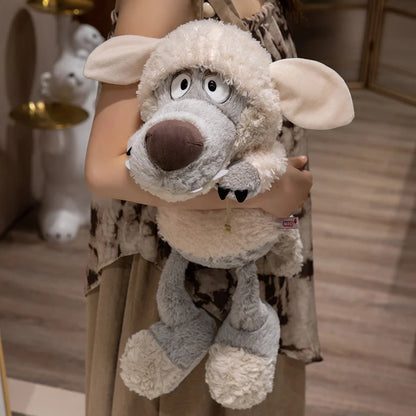 peluche loup douce apaisante rassurante sommeil décoration enfant bébé