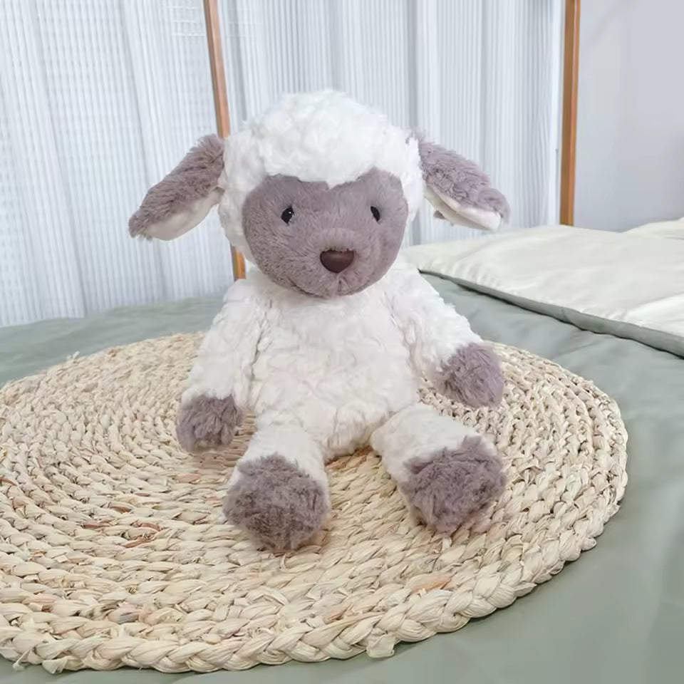 peluche mouton blanc gris douce apaisante rassurante sommeil enfant