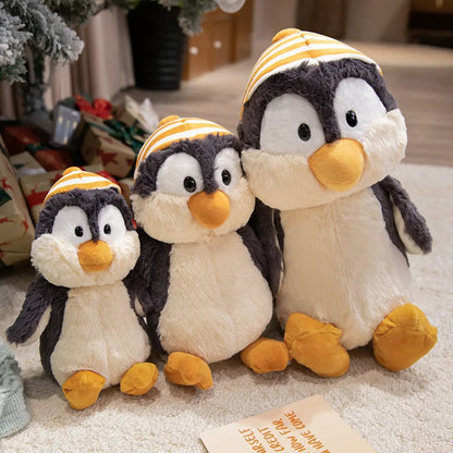 peluche pingouin douce apaisante cadeau décoration anniversaire noël pâques