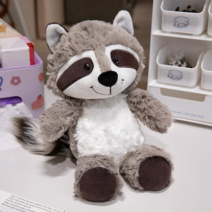 peluche raton laveur gris apaisante rassurante sommeil enfant