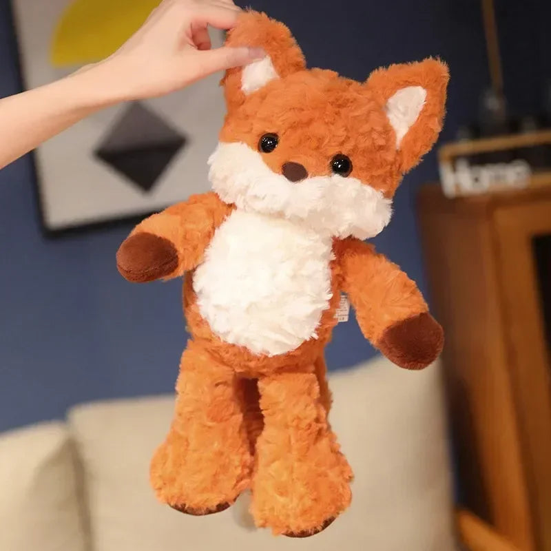 peluche renard doux moelleux cadeau mignon enfant