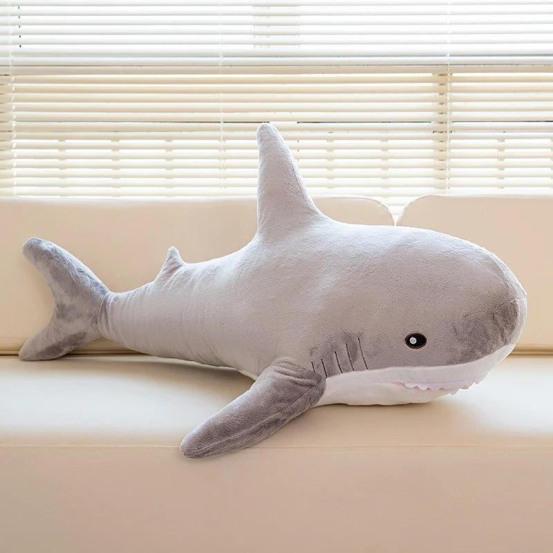 peluche requin gris apaisante rassurante sommeil enfant