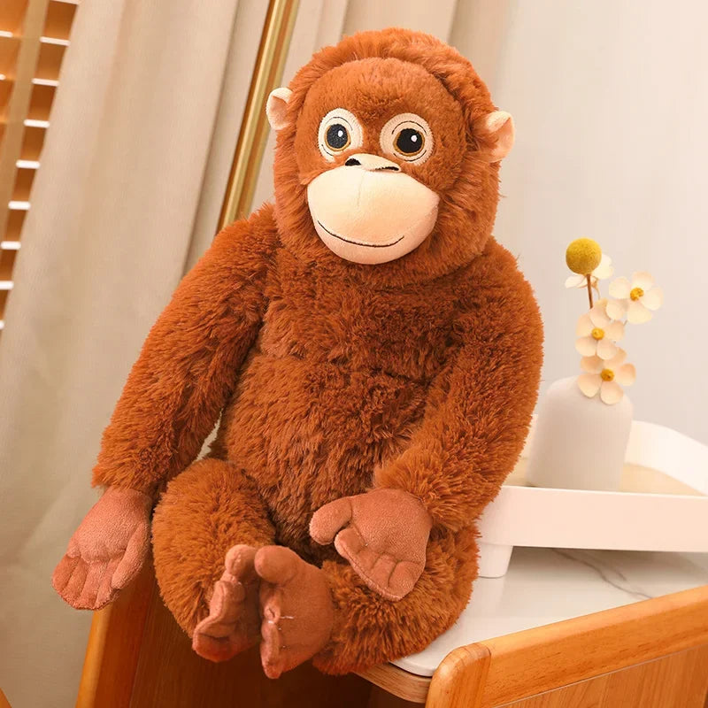 peluche singe doux apaisant réconfortant cadeau sommeil enfant