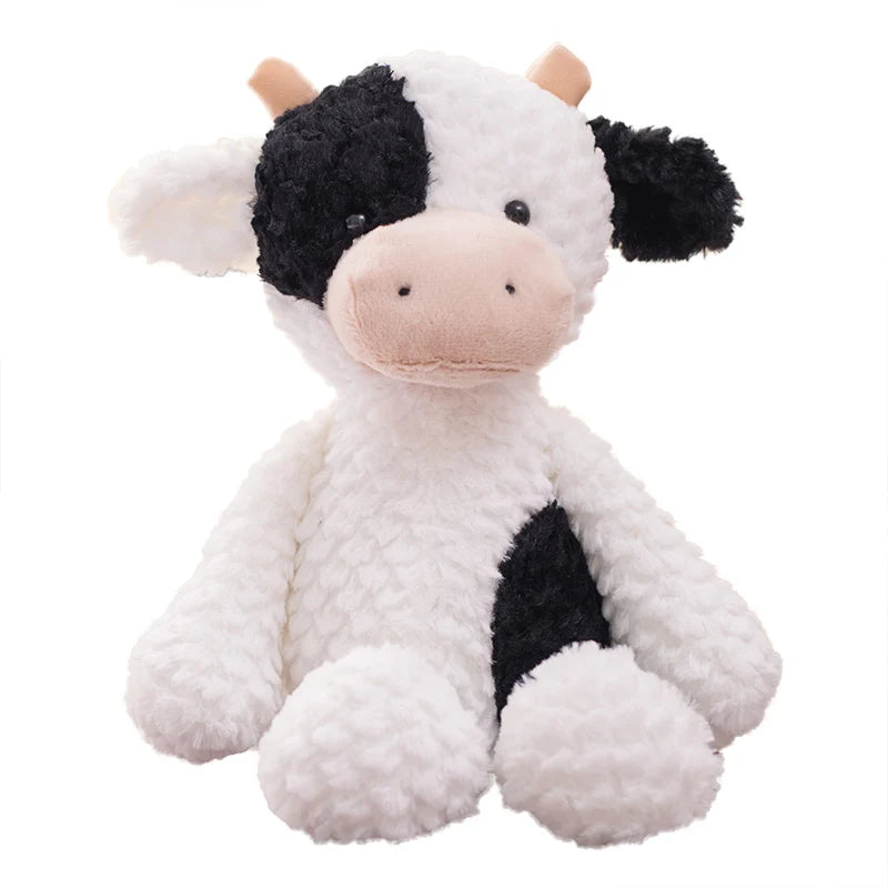 peluche vache noir blanc apaisante rassurante aide sommeil enfant