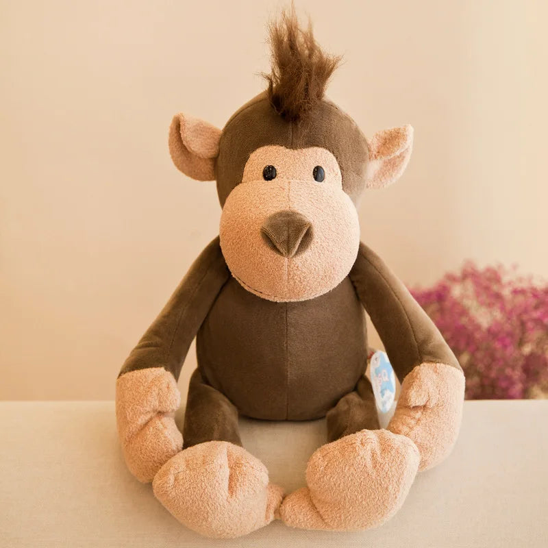 singe en peluche doux apaisant rassurant sommeil enfant bébé