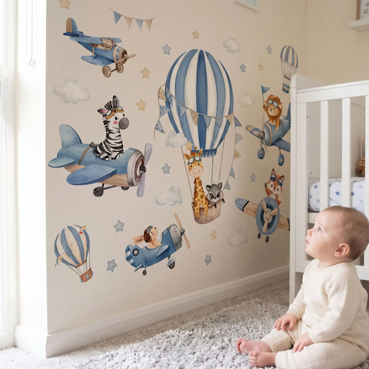 stickers muraux chambre bébé garçon