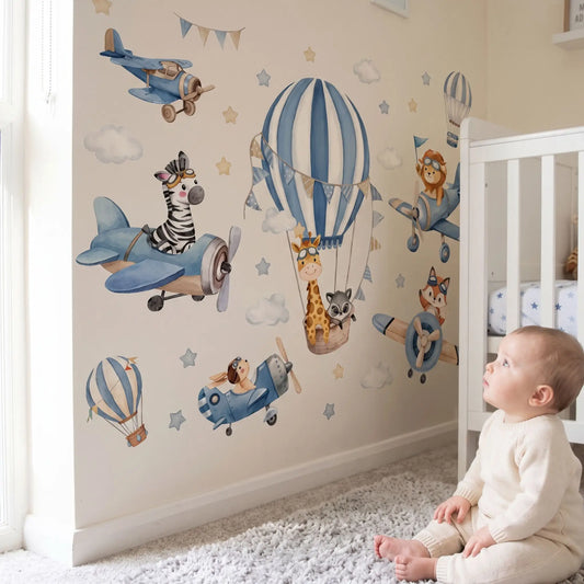 stickers muraux chambre bébé garçon