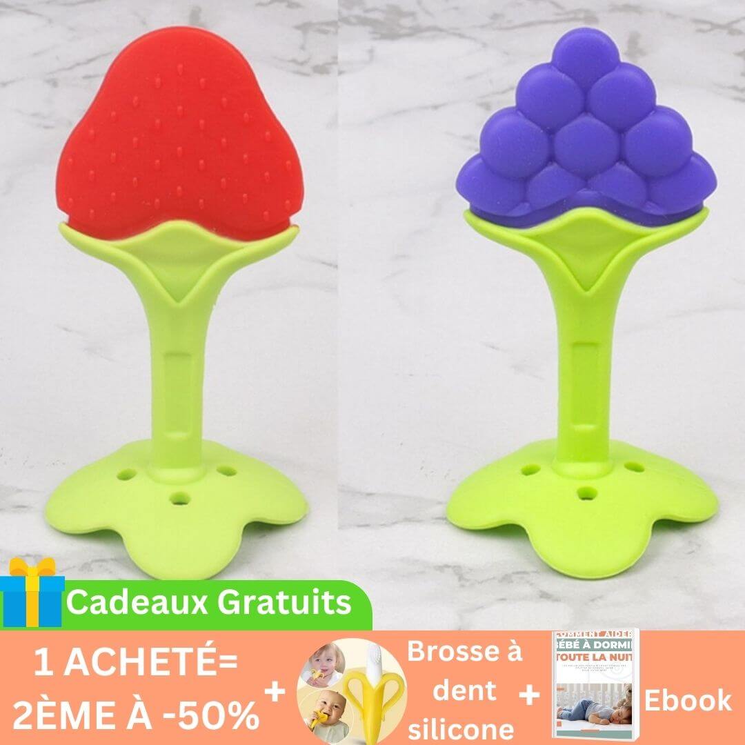 FruitMagic™ - Jouet de Dentition Apaisant pour Bébé 