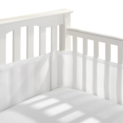tour de lit respirant blanc