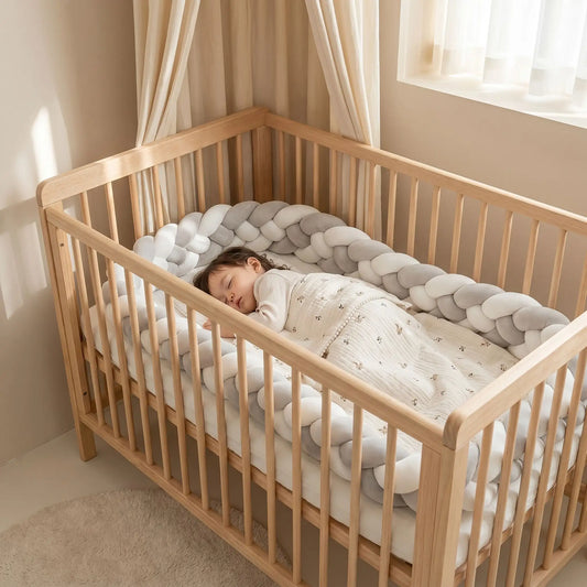 tresse de lit 3m bébé endormi dans berceau