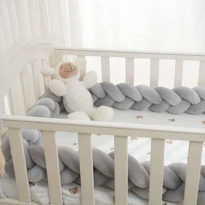 tresse de lit 3m gris durable coton