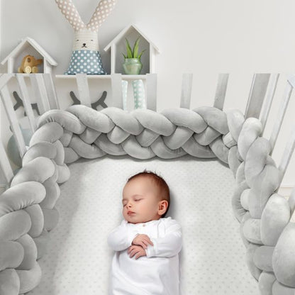 tresse de lit 3m grise petit garcon endormi