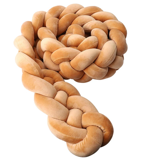 tresse de lit 4 brins caramel