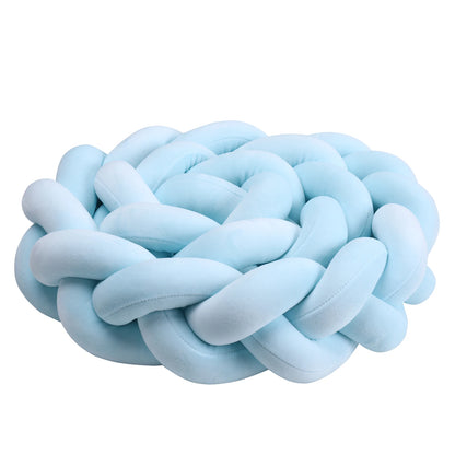 tresse de lit 4m bleu pastel