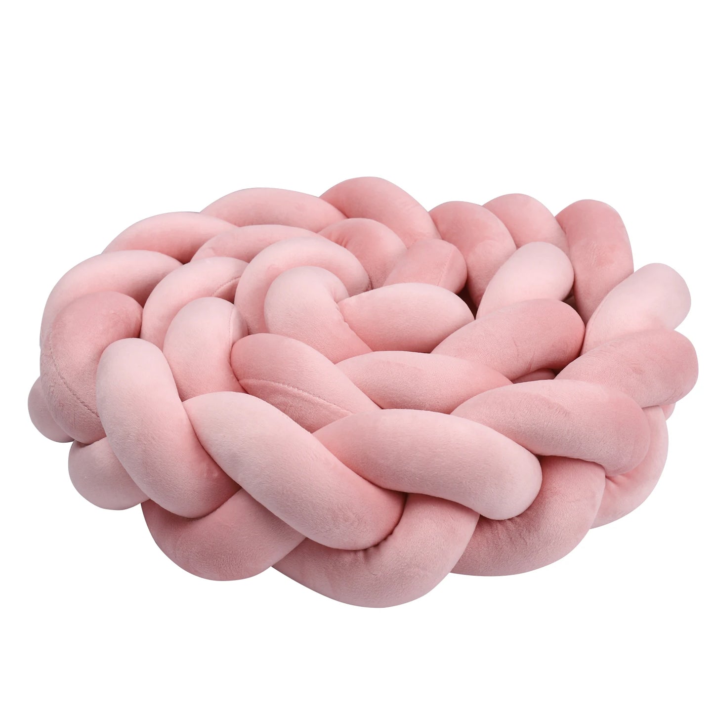 tresse de lit 4m vieux rose