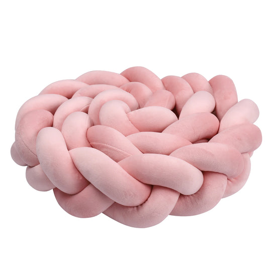 tresse de lit 4m vieux rose