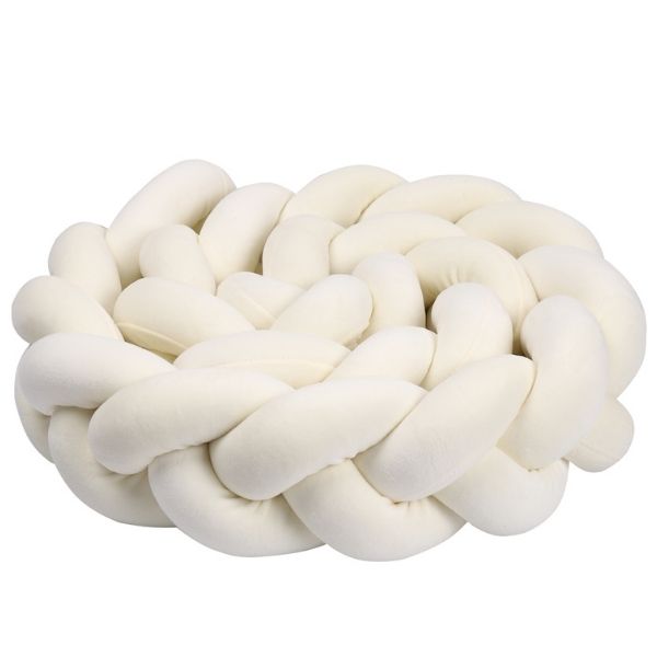 tresse de lit bébé blanc creme