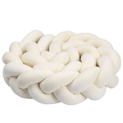 tresse de lit bébé blanc creme