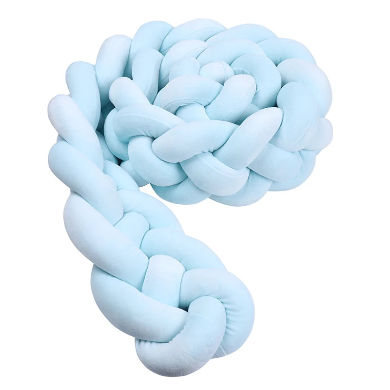 tresse de lit bleu