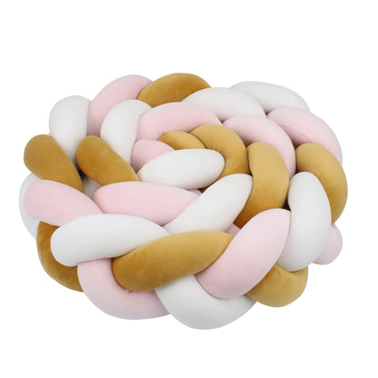 tresse-de-lit-rose-blanc-brun-ultra-doux