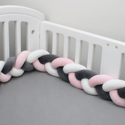 tresse de lit rose blanc noir peau sensible