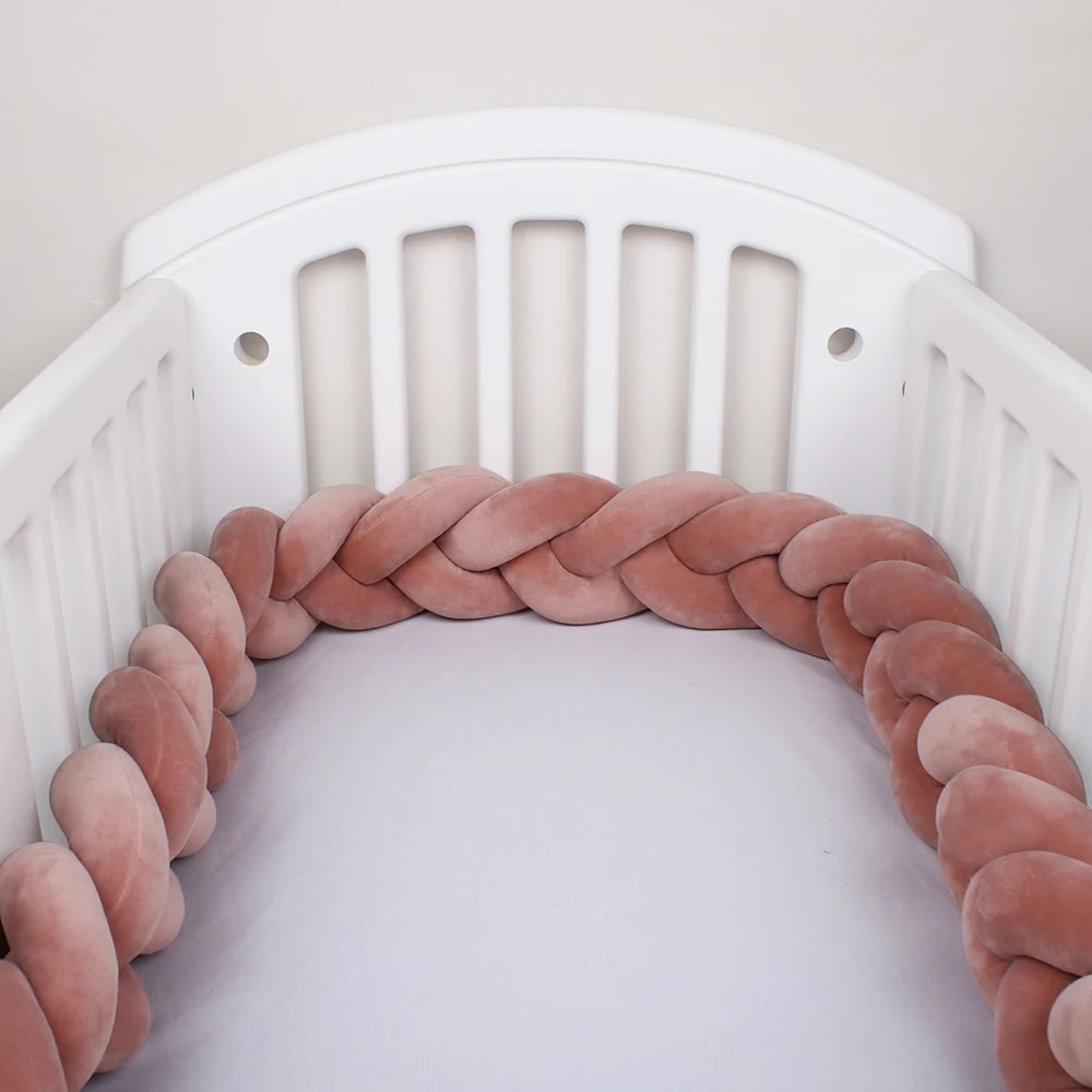 tresse de lit terracotta douce protectrice