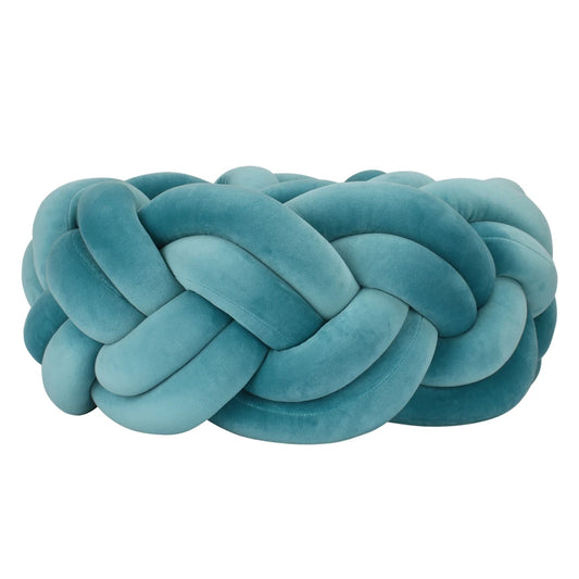 tresse tour de lit bébé bleu