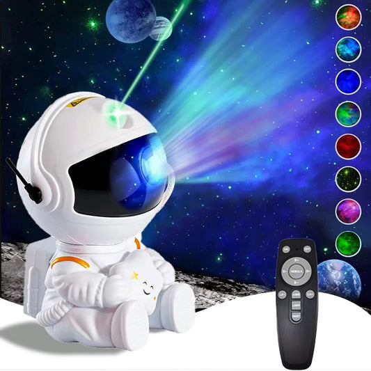veilleuse astronaute etoile blanc