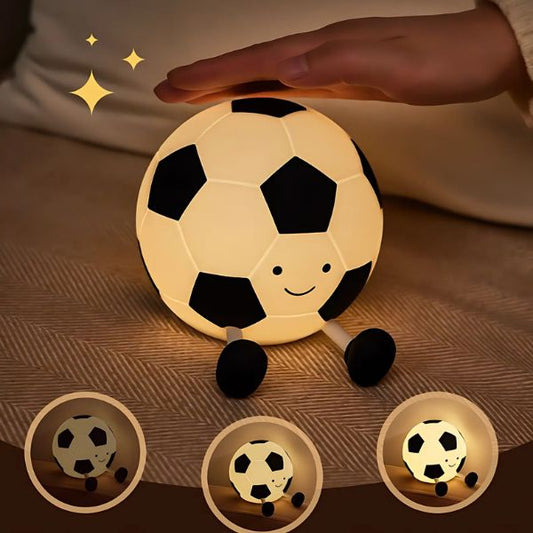 veilleuse ballon de-foot 3 niveaux luminosite