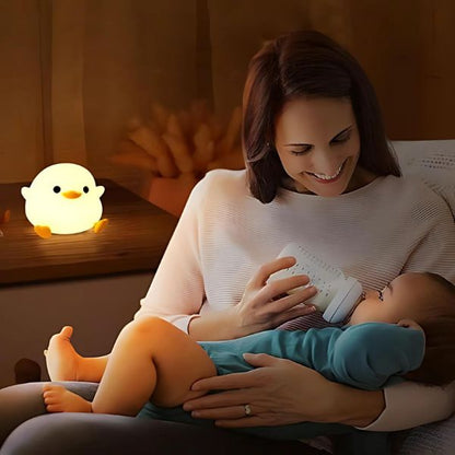 veilleuse bébé canard lumière douce maman allaitement nocturne