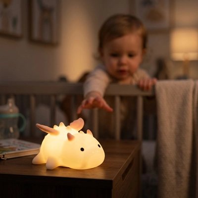 Veilleuse bébé enfant captivé