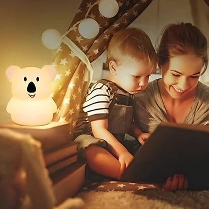 veilleuse bébé koala programmable maman enfant lecture soir