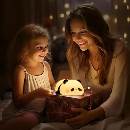 veilleuse bébé panda mignonne cadeau enfant noël anniversaire