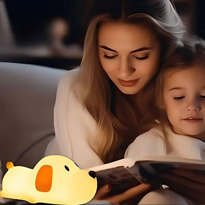 veilleuse bébé rituel lecture avant dodo maman fille