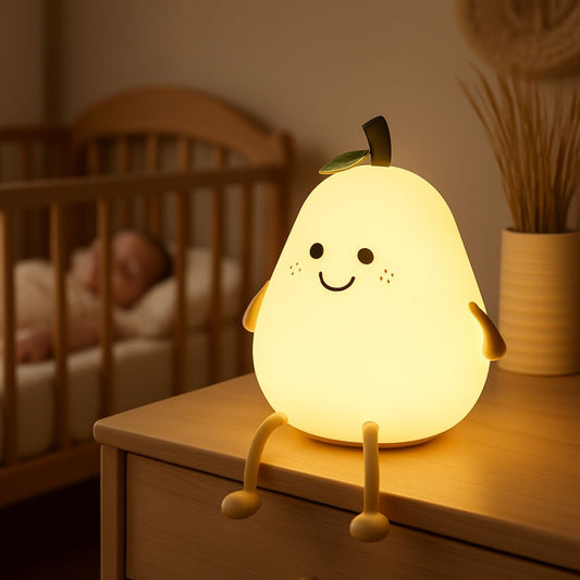 veilleuse bébé silicone tactile rechargeable chambre enfant endormi