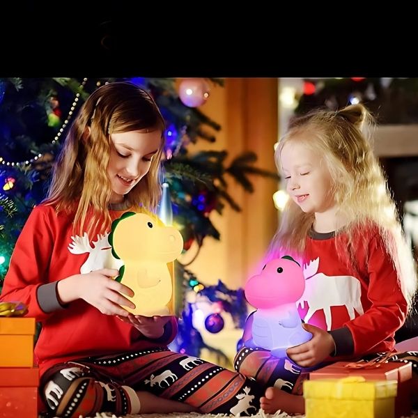 veilleuse dinosaure cadeau fille garcon anniversaire noel